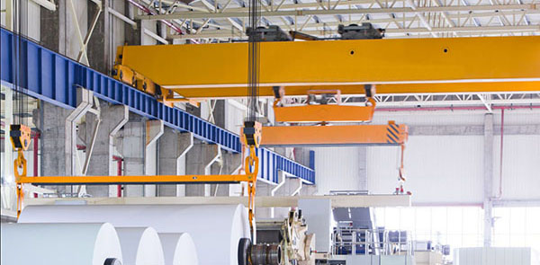 PAPER MAKING INDUSTRY crane application — Sanomac