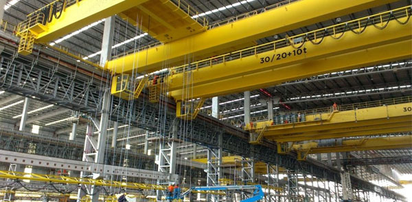 PETROCHEMICAL INDUSTRY crane application — Sanomac