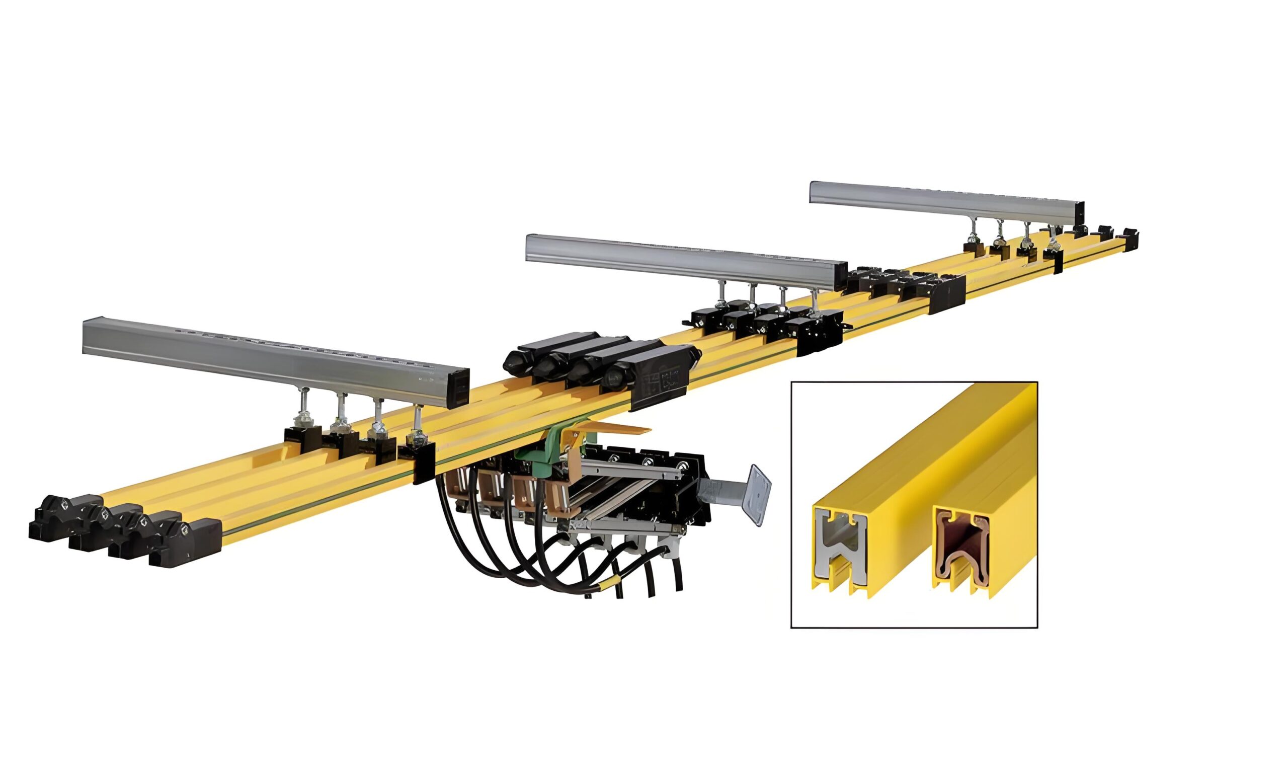 MOBILE CONDUCTOR RAIL SYSTEM — Sanomac Crane Spare Parts