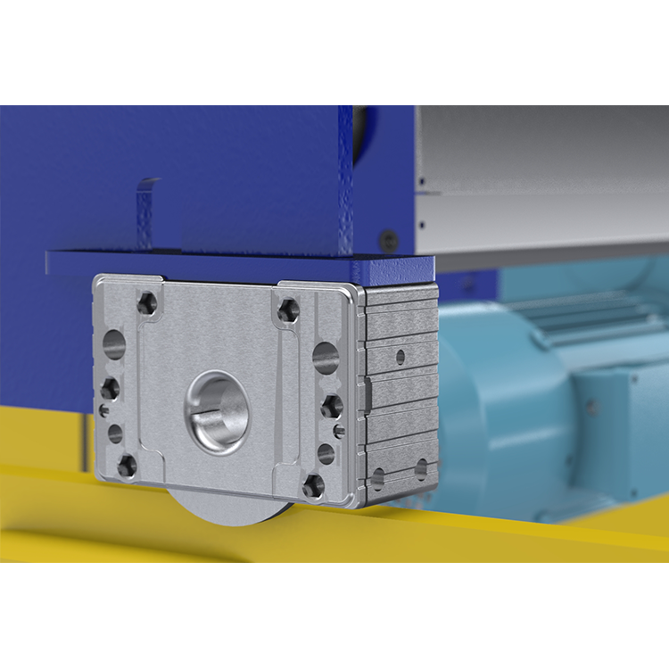 DIN CRANE WHEEL BLOCK — Sanomac Crane Spare Parts